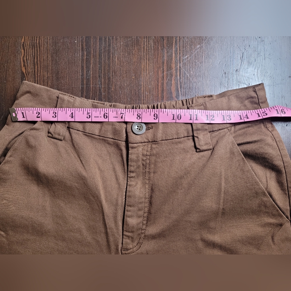 Urban Outfitters BDG Brown Utility Cargo High-Rise Pants Large - Picture 9 of 10